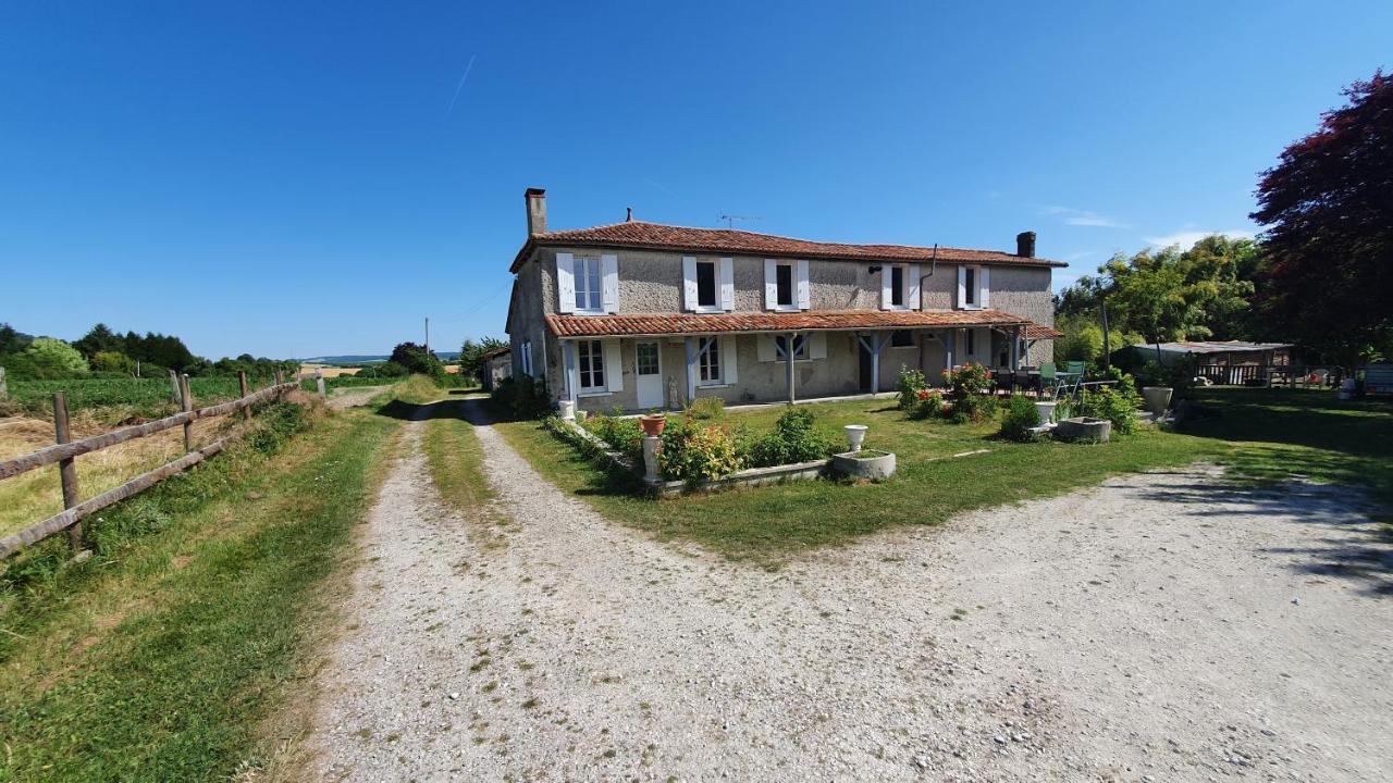 Grande Maison Avec Jardin, Animaux,Au Calme Yviers Bagian luar foto